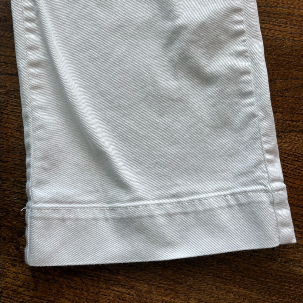 Talbots Classic Jean trousers white wide leg size 12 - Picture 6 of 7